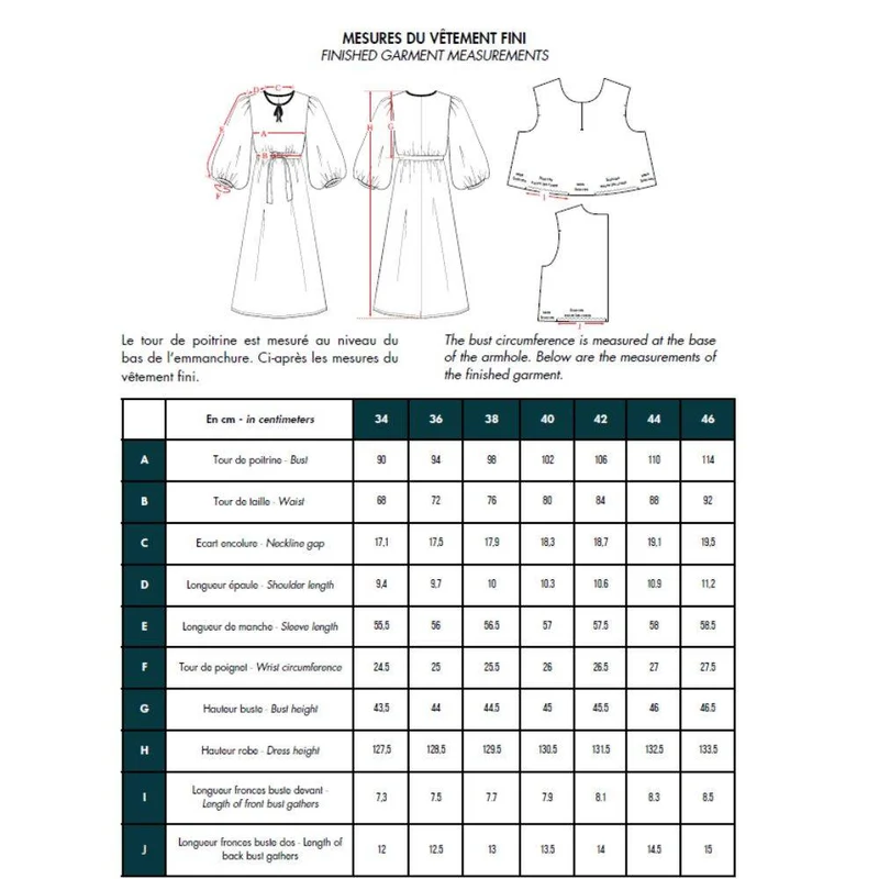 PATRON DE COUTURE PDF | Robe RE_sourcée | Maéli Paris x Atelier Brunette | FRANÇAIS SEULEMENT
