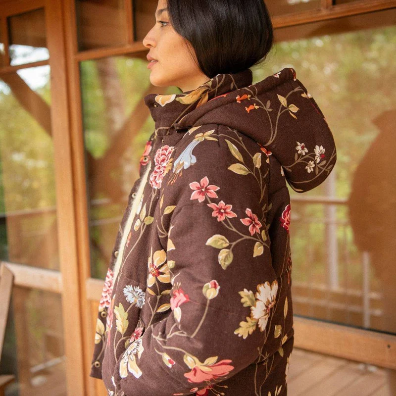 PATRON DE COUTURE PDF | Manteau matelassé Coline | Maéli Paris | FRANÇAIS SEULEMENT