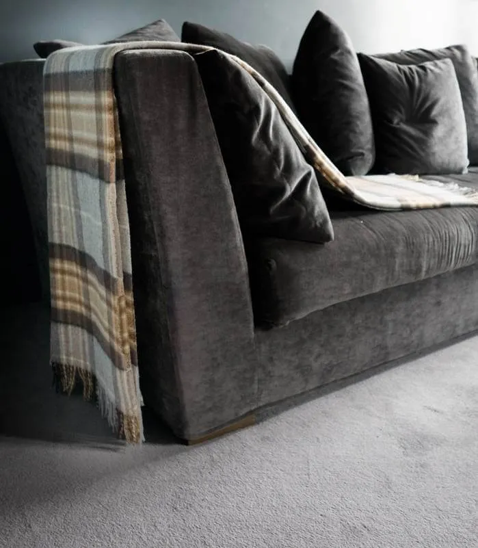 Plaid Laine Mérinos Écossais Mc Kellar - 140 X 185 cm