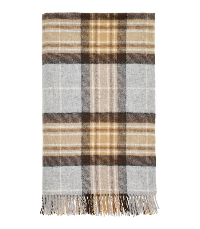Plaid Laine Mérinos Écossais Mc Kellar - 140 X 185 cm