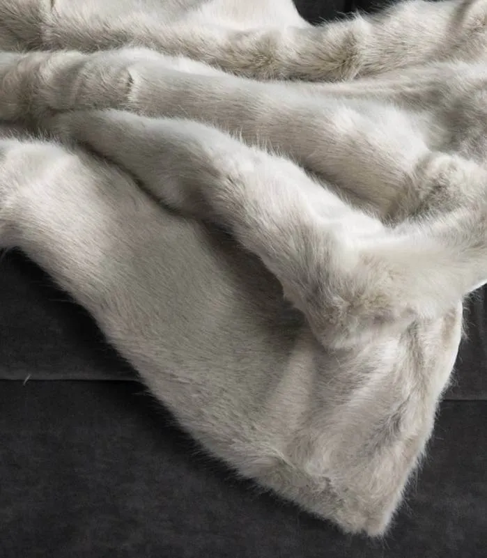 Plaid Fausse Fourrure Luxe Persan