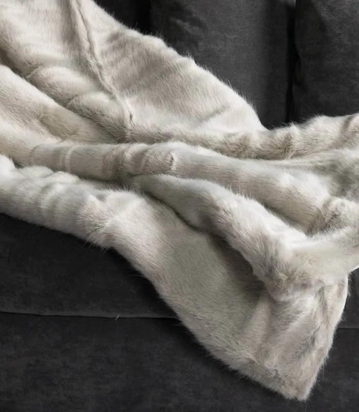 Plaid Fausse Fourrure Luxe Persan