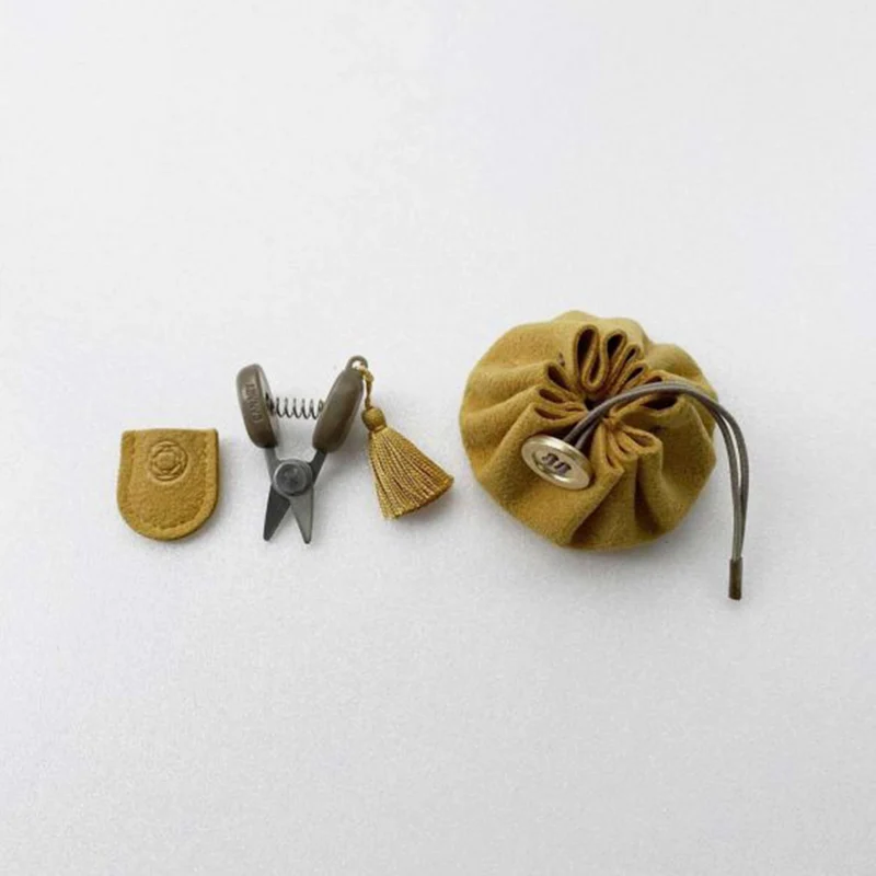 Mini Ciseaux Seki et Bourse en cuir - Cohana