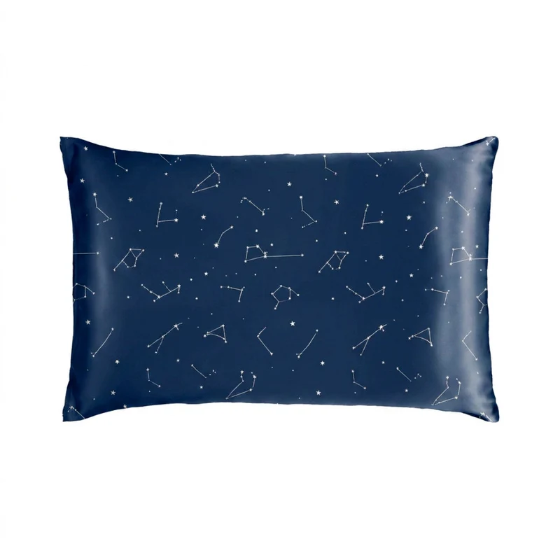 Taie d'oreiller en soie - Nuit de soie Astral - 63 x 63 cm