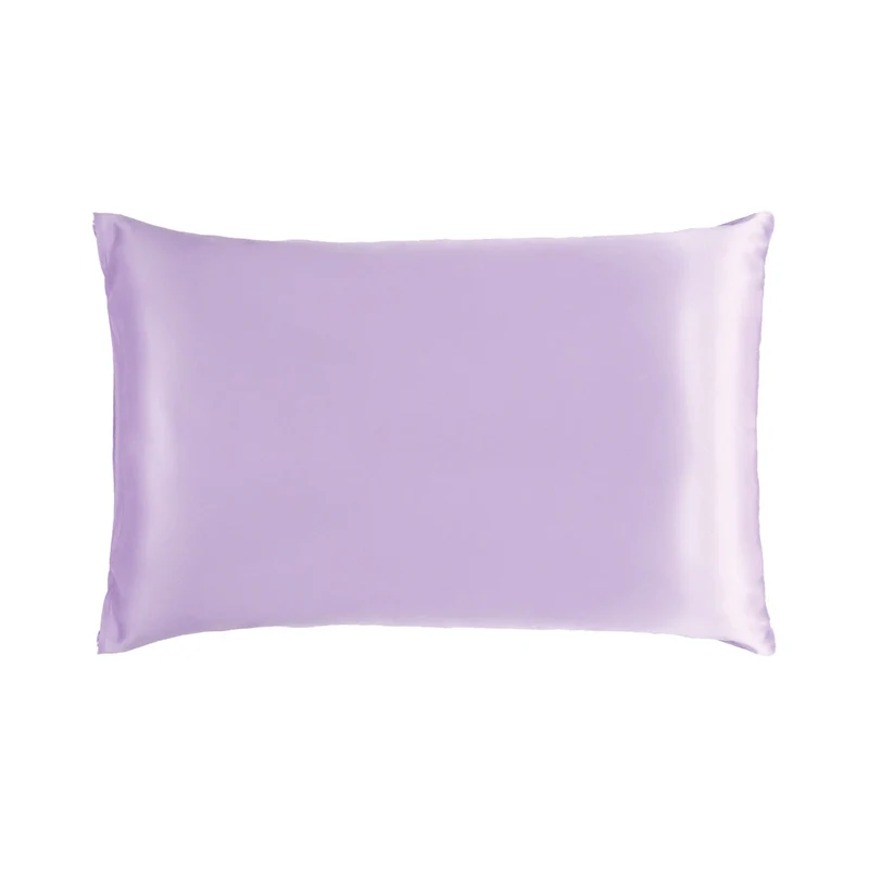 Taie d'oreiller en soie - Nuit de soie Violet - 63 x 63 cm
