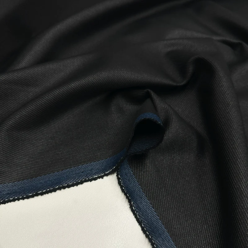 Tissu Sergé Gabardine, Laine Easy Care - Enduit, Avellino