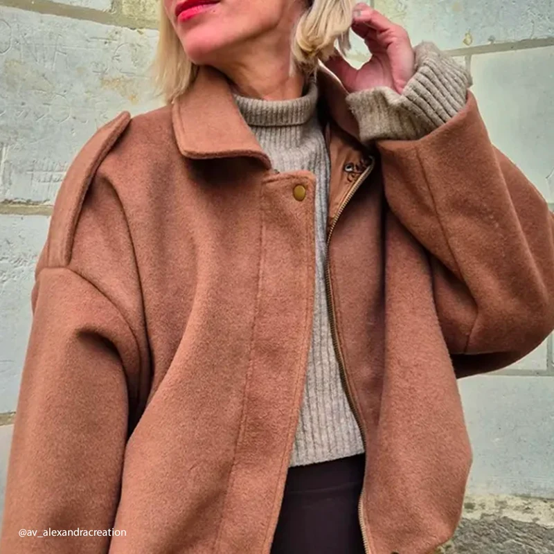 Tissu Maille Manteau, Laine - Lombardo
