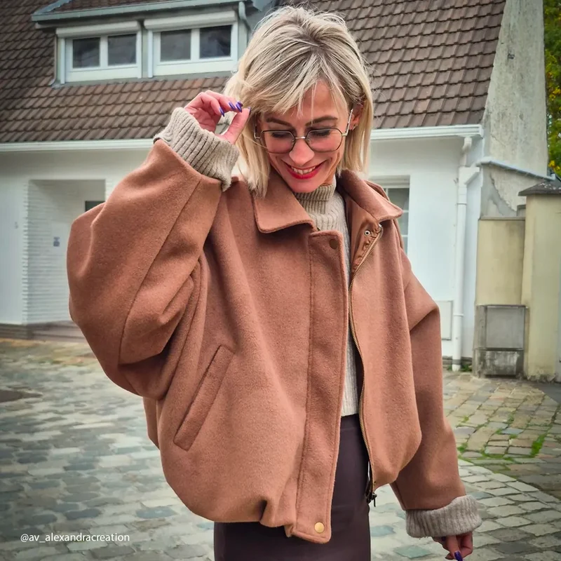 Tissu Maille Manteau, Laine - Lombardo