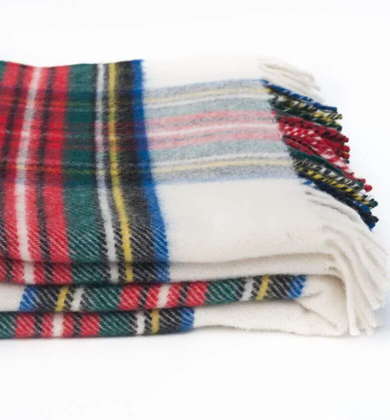 Plaid Laine Écossais Dress Stewart 150 X 183 cm