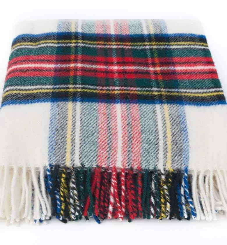 Plaid Laine Écossais Dress Stewart 150 X 183 cm