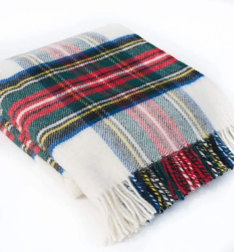 Plaid Laine Écossais Dress Stewart 150 X 183 cm
