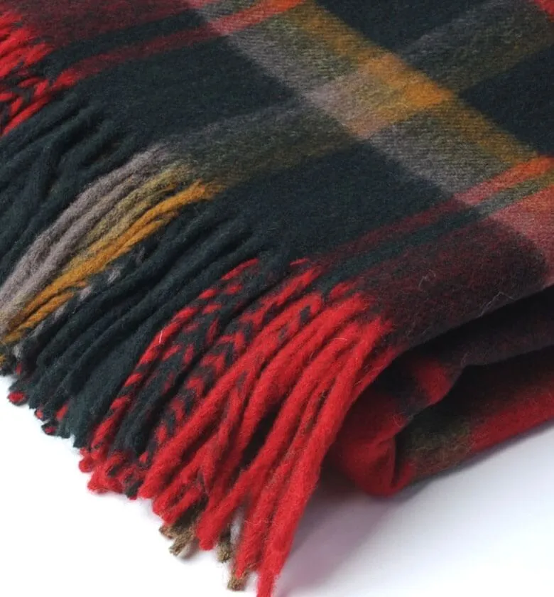 Plaid Écossais Dark Maple - 140 X 185 cm