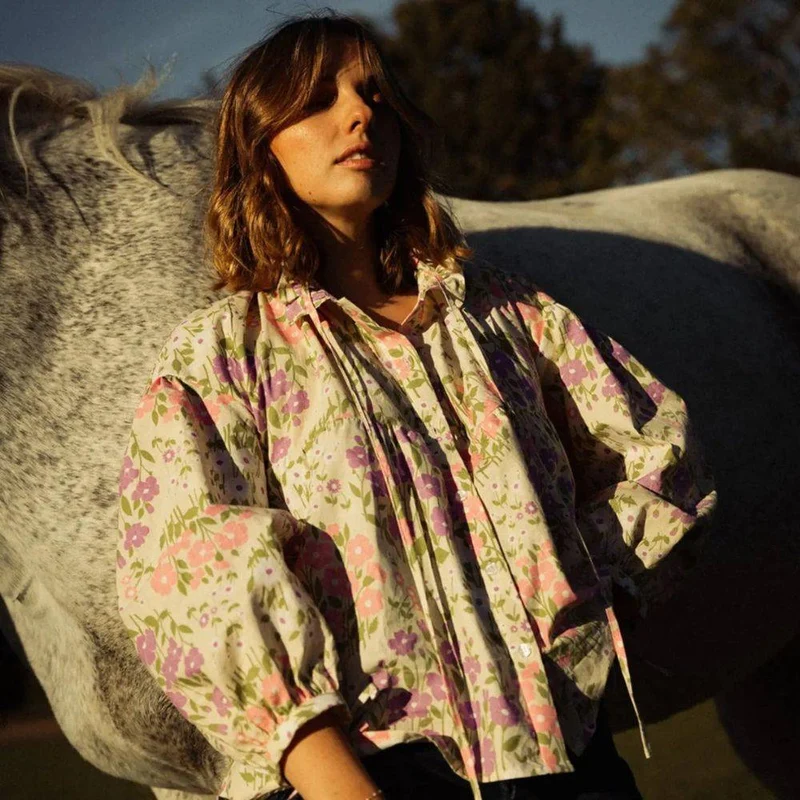 PATRON DE COUTURE PDF | Blouse & Robe Louise | Maéli Paris | BILINGUE (FR / EN)