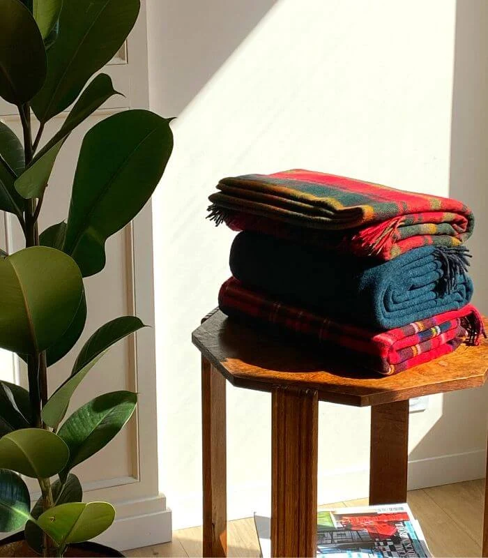 Plaid Écossais Rouge Royal Stewart 140 X 185cm