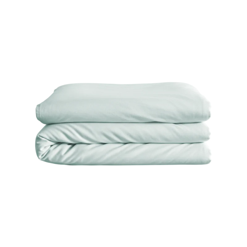 Housse de couette unie - Satin Lavé
