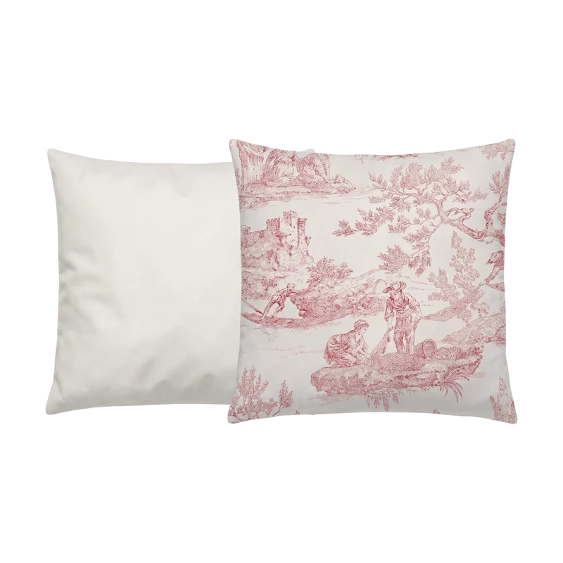 Taie d'oreiller Tendresse - Percale de coton 80 fils/cm