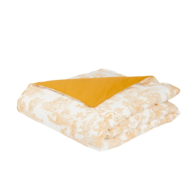 Housse de couette Rêve en Or - Percale de coton