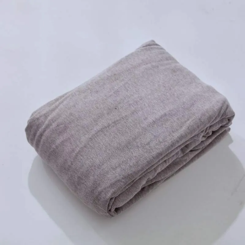 Drap Housse Drap Matelas Uni Coton Tricot Confort Rayure