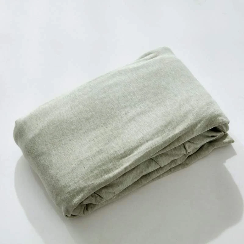 Drap Housse Drap Matelas Uni Coton Tricot Confort Rayure