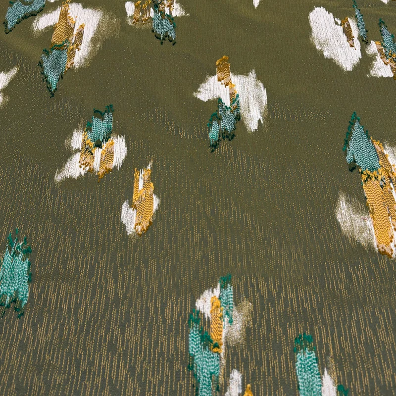 Tissu Brocart, Soie Viscose - Belvento