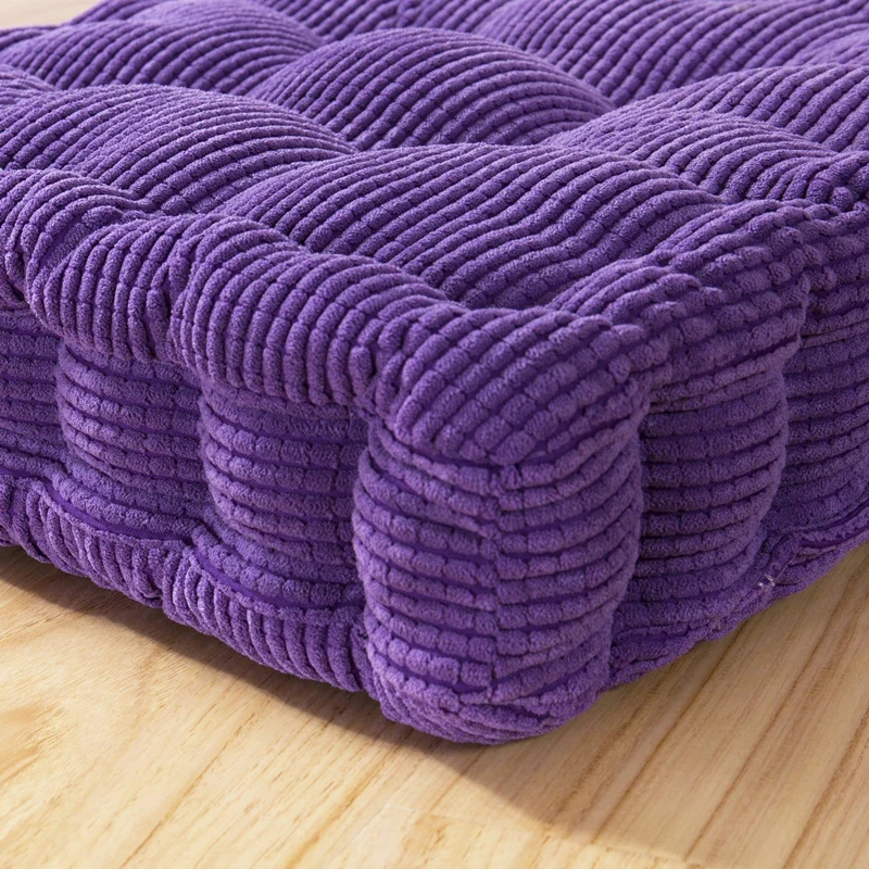 Gros coussin de jardin en mousse à mémoire de forme