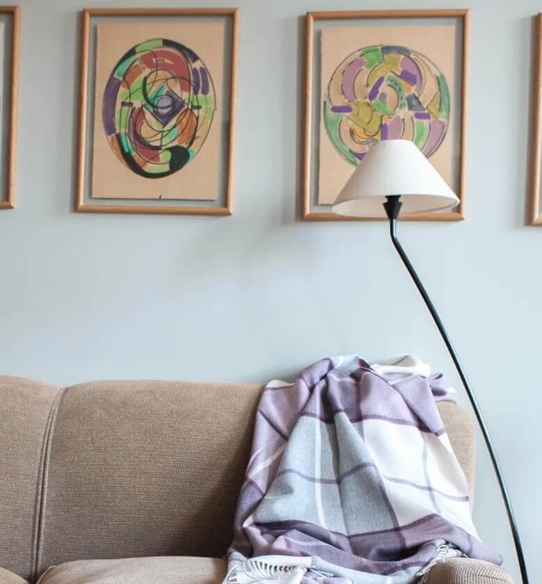 Plaid Laine Alpaga Luxe Hacienda Mauve