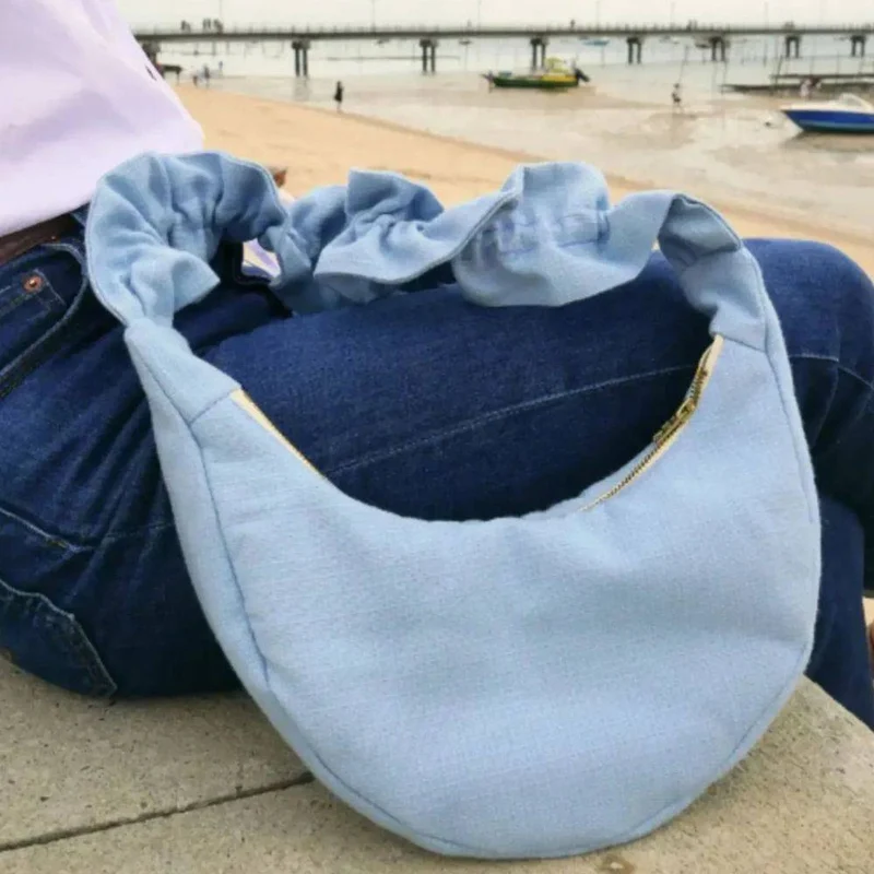 PATRON DE COUTURE PDF | Sac demi-lune Noémie | Maéli Paris | BILINGUE (FR / EN)
