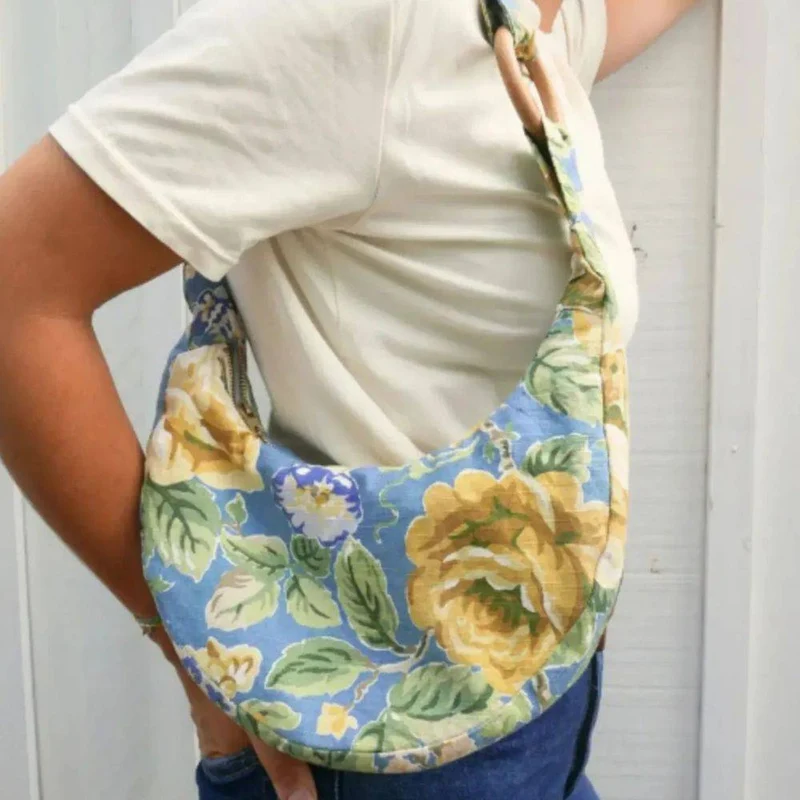 PATRON DE COUTURE PDF | Sac demi-lune Noémie | Maéli Paris | BILINGUE (FR / EN)