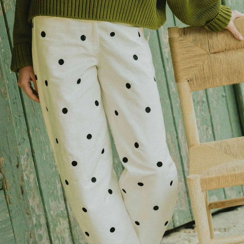 PATRON DE COUTURE PDF | Pantalon & Salopette Anaïs Barrel | Maéli Paris | BILINGUE (FR / EN)