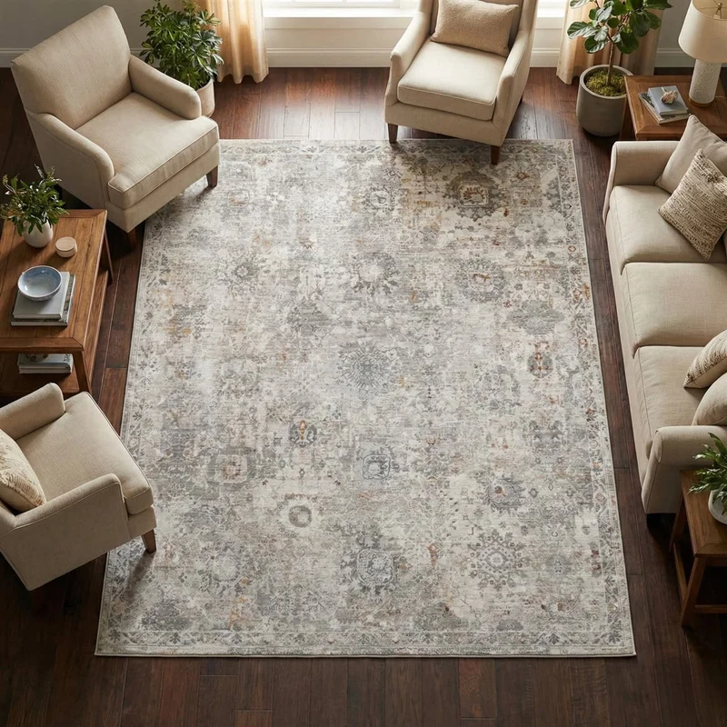 Tappeto Moderno Wellington Beige