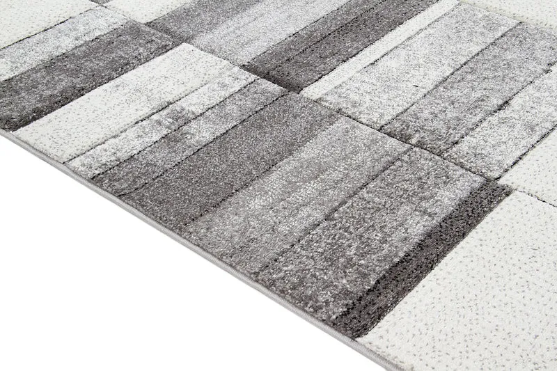 Tappeto Moderno Ray Grigio