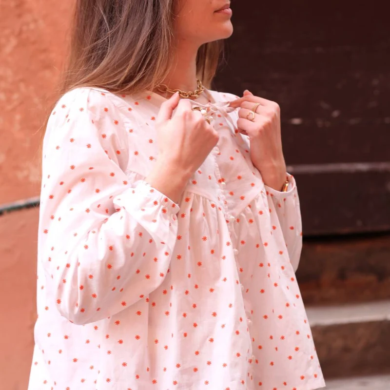 PATRON DE COUTURE PDF | Blouse Alma | Cha’Coud | FRANÇAIS SEULEMENT