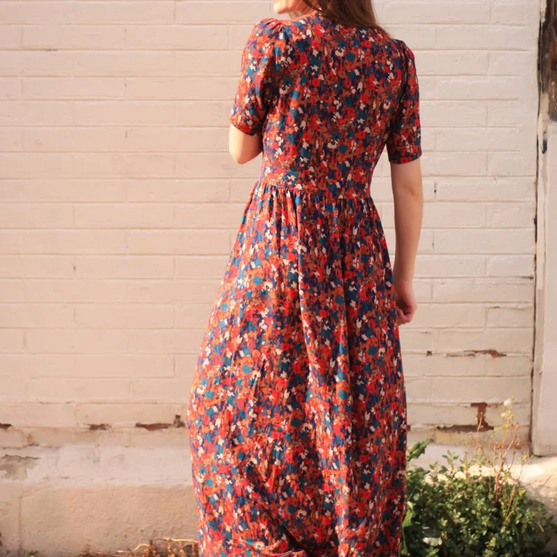 PATRON DE COUTURE PDF | Robe Garance | Cha’Coud | BILINGUE (FR/EN)