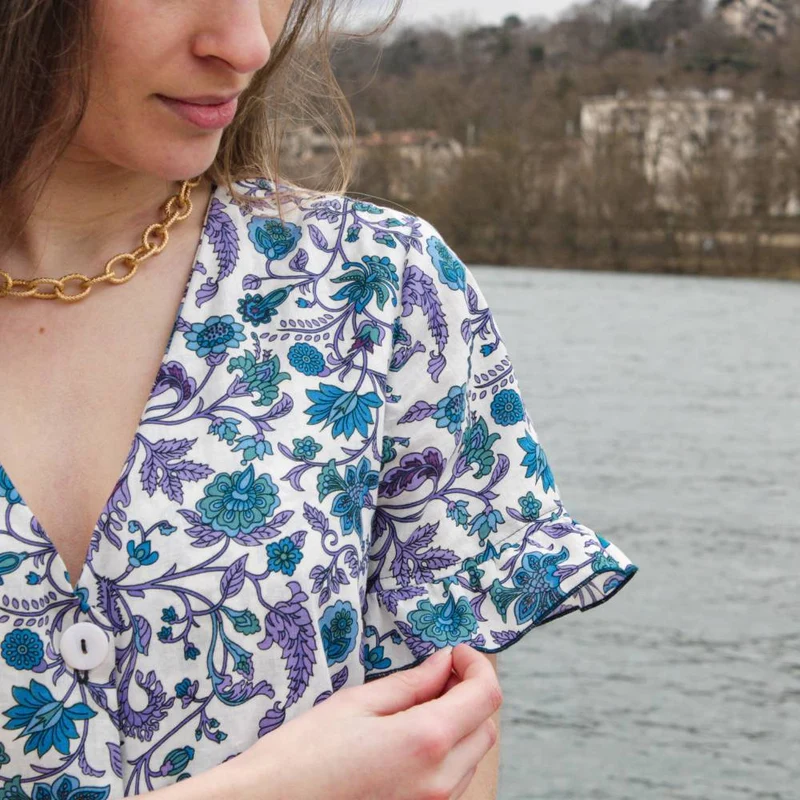 Patron de couture PDF | Robe Charlotte | Cha'Coud | BILINGUE (FR/EN)