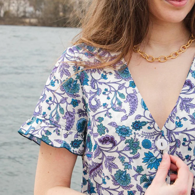 Patron de couture PDF | Robe Charlotte | Cha'Coud | BILINGUE (FR/EN)
