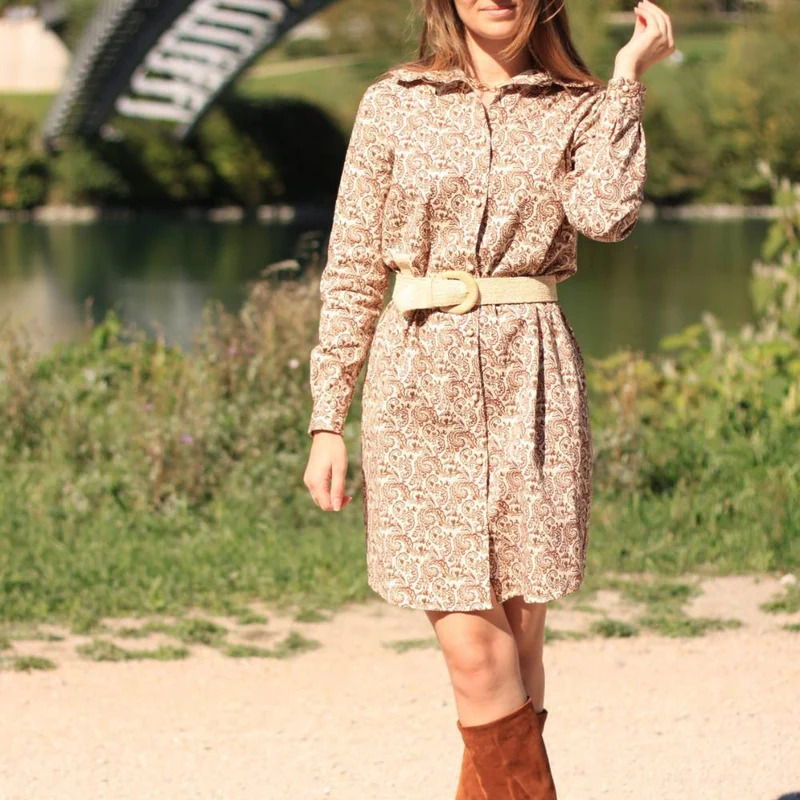 PATRON DE COUTURE PDF | Robe Doumia | Cha’Coud | FRANÇAIS SEULEMENT