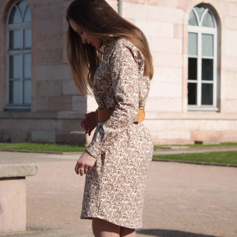 PATRON DE COUTURE PDF | Robe Doumia | Cha’Coud | FRANÇAIS SEULEMENT