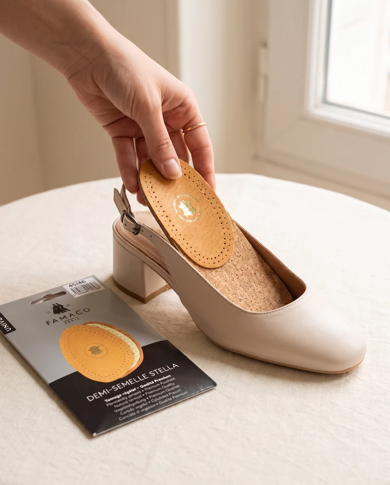 1/2 SEMELLE CUIR