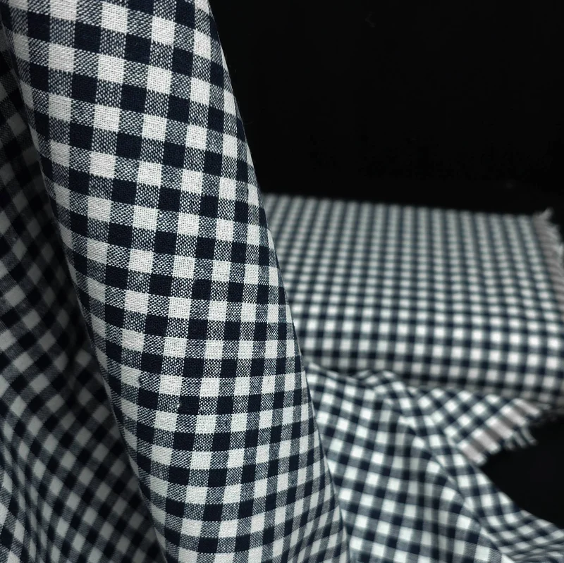 Tissu Essex en Lin et Coton Tissé Teint | Classic Wovens | Carreaux Vichy | Robert Kaufman