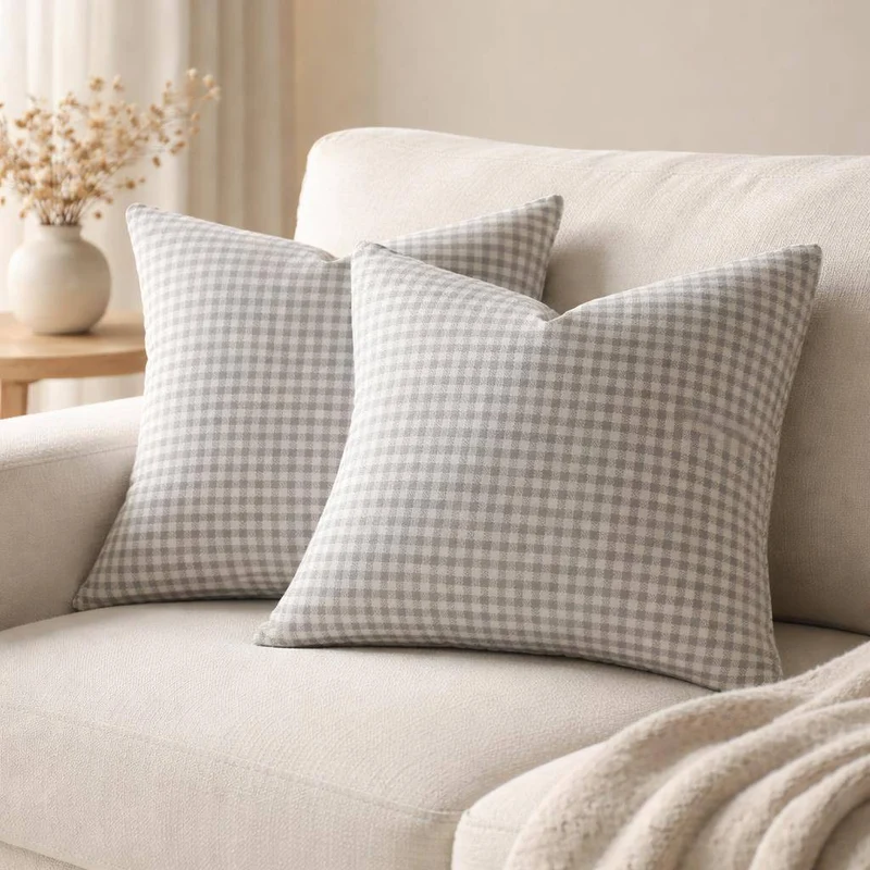 Tissu Essex en Lin et Coton Tissé Teint | Classic Wovens | Carreaux Vichy | Robert Kaufman