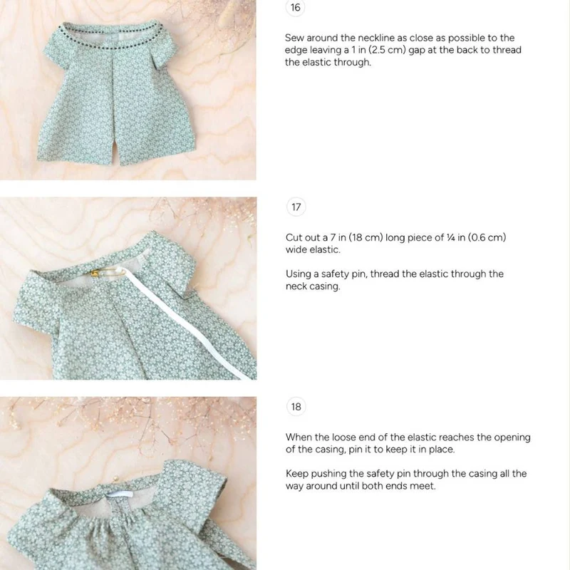 Patron de couture PDF | Poupées Dinosaures | Mes Petites Lunes