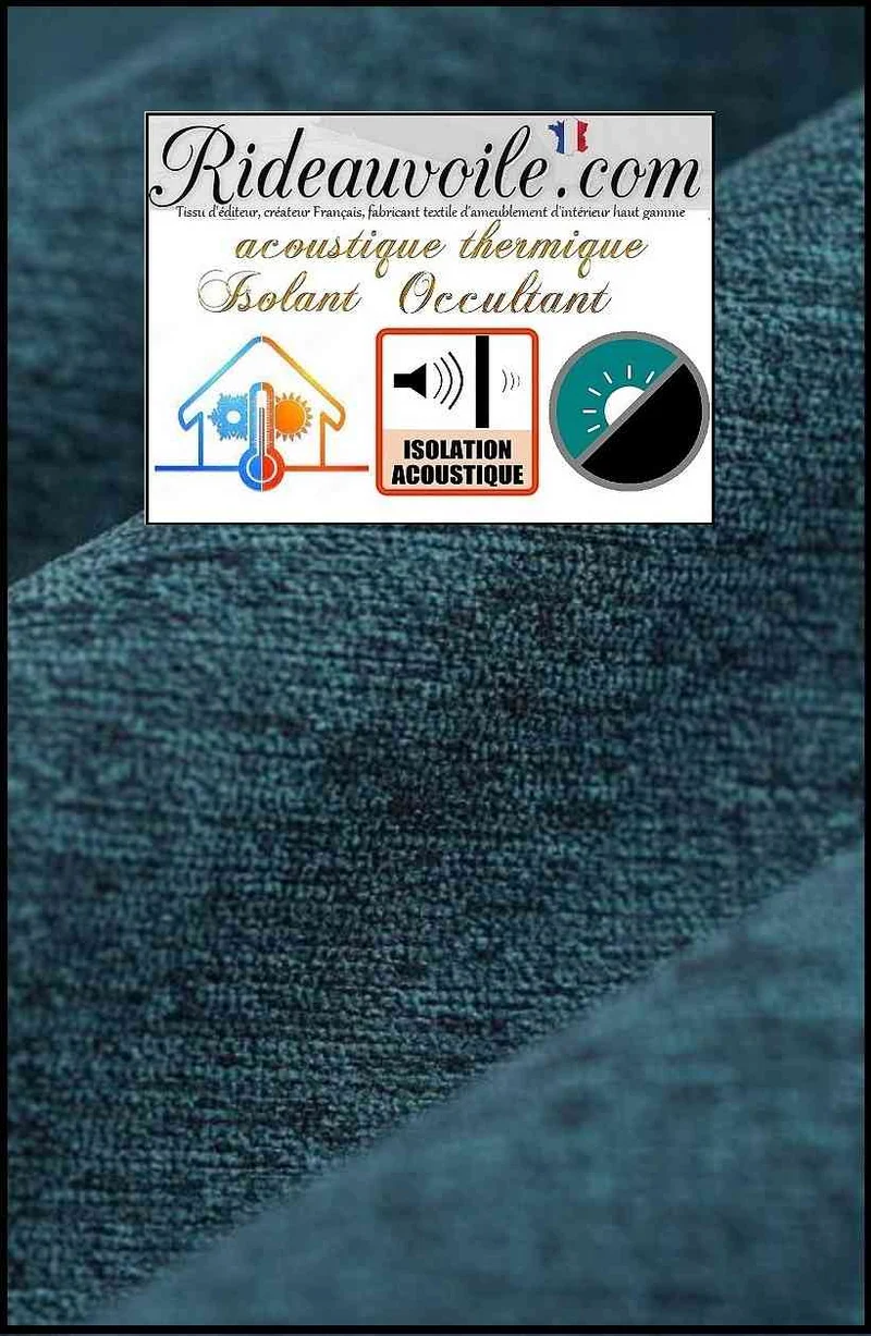 Boutique tissu ameublement doublé polaire Obscurcissant thermique mètre rideau