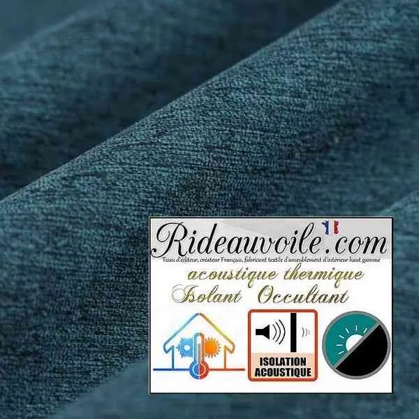 Boutique tissu ameublement doublé polaire Obscurcissant thermique mètre rideau