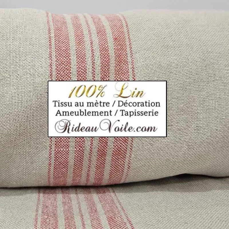 Toile Lin épais mètre ameublement décoration tapisserie canapé fauteuil rideau