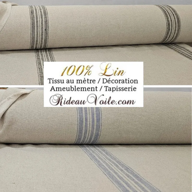 Toile Lin épais mètre ameublement décoration tapisserie canapé fauteuil rideau