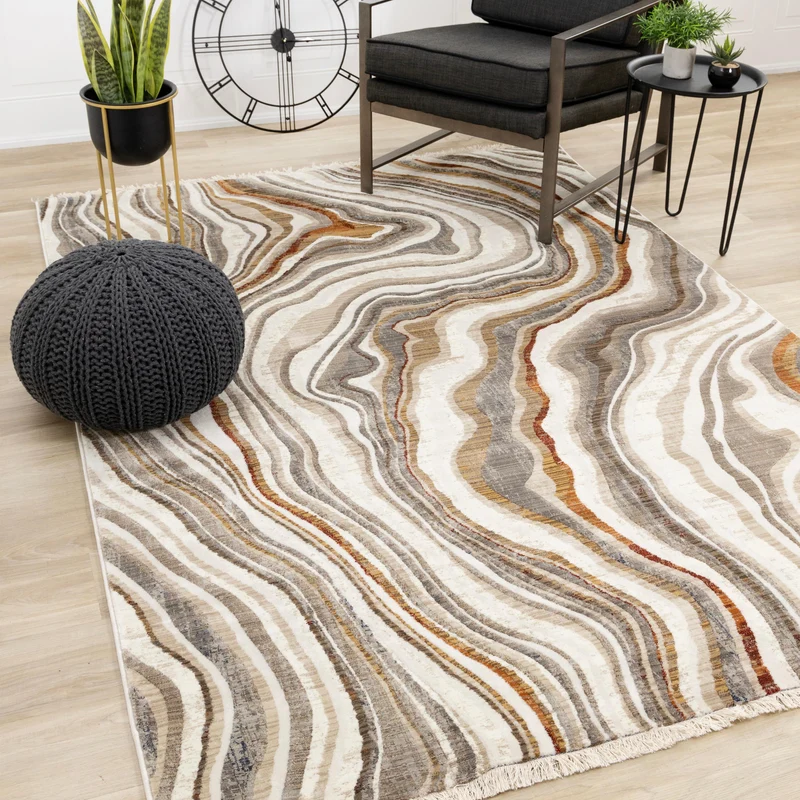 Germain Larivière Tapis décoratifs rectangle