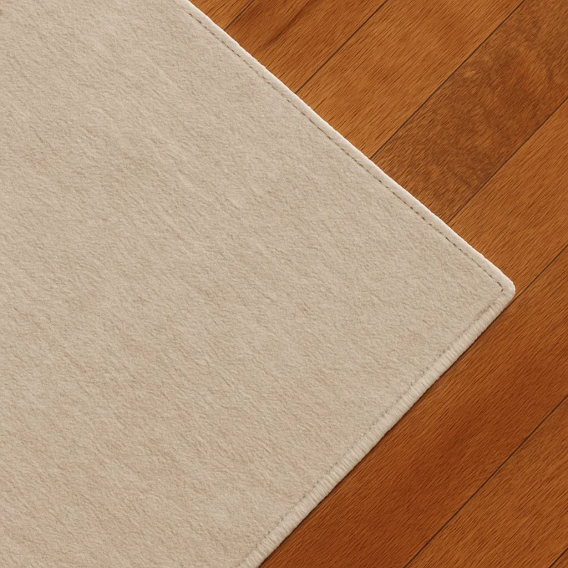 Tapis 100% laine Nouvelle-Zélande sur-mesure • Blanc cassé