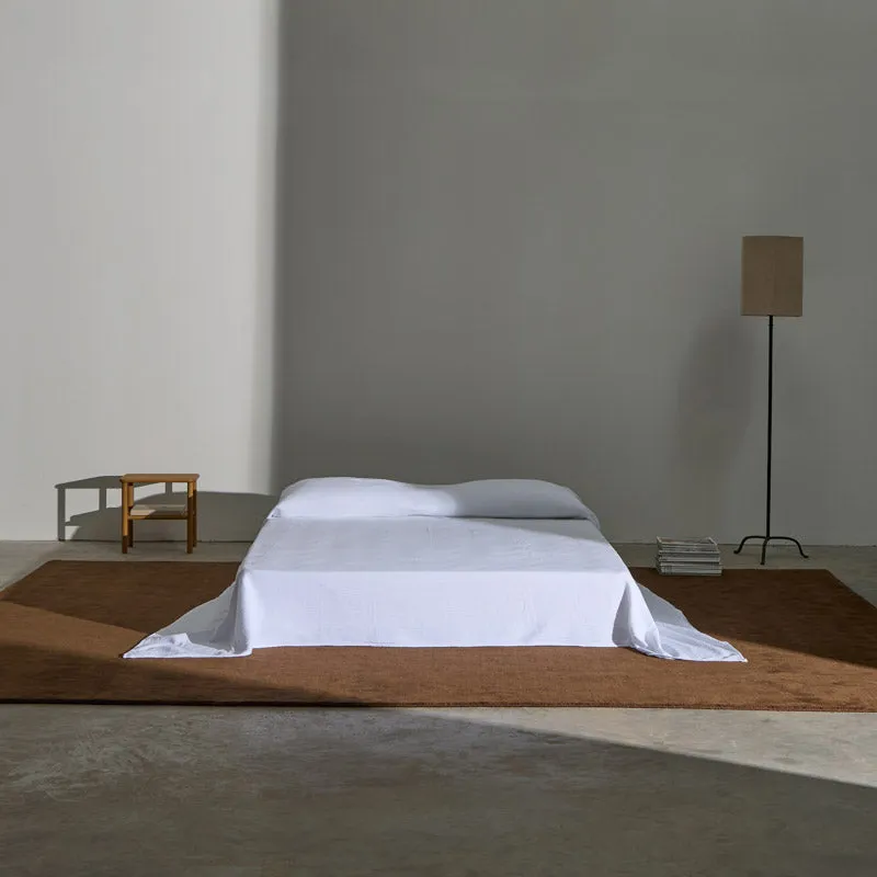 Tapis 100% laine Nouvelle-Zélande • Cacao