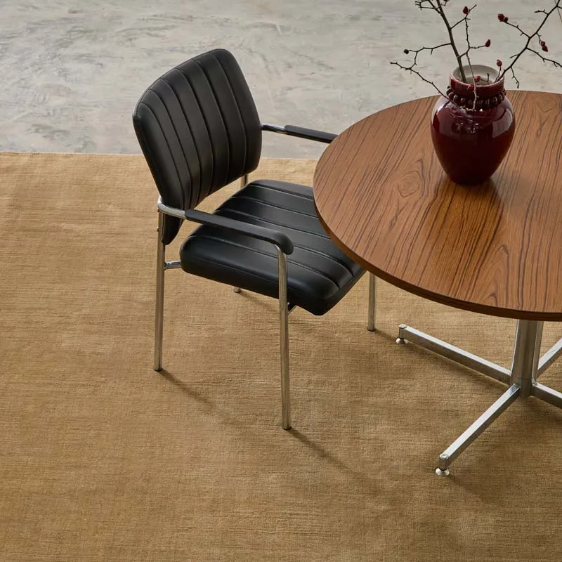 Tapis 100% laine Nouvelle-Zélande • Châtaigne