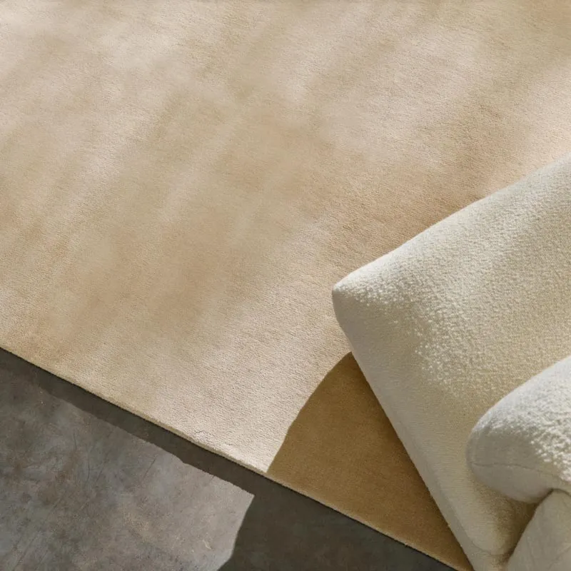 Tapis 100% laine Nouvelle-Zélande • Beige sable